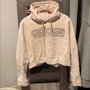Adidas Cropped Hoodie